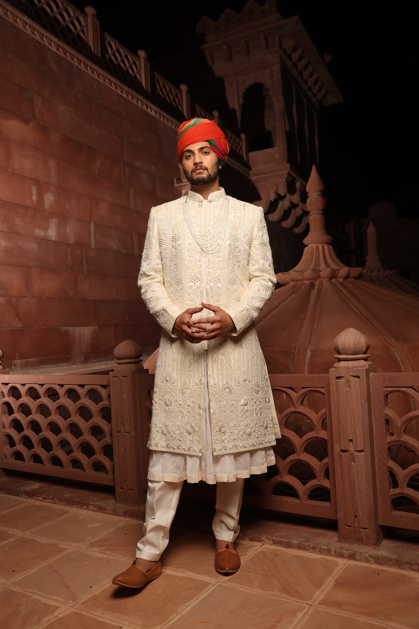 Heritage Ivory Regal Sherwani